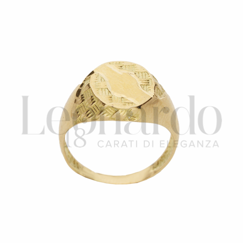 Diamantatura Laterale in Oro Giallo da 2,6gr.