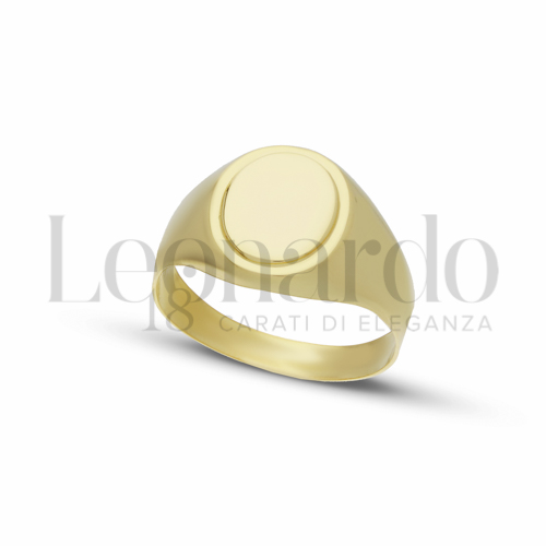 Anelli Anello da mignolo in Oro 18 Carati Forma: Ovale Misura o modello: Stampato e lucido Misura: N&deg; 09 1,9g