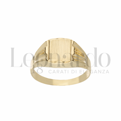 Scatolato e Satinato in Oro Giallo da 2,5gr.