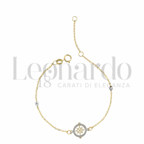 Finitura o soggetti Rosa dei Venti in Oro Giallo e Oro Bianco da 1gr.