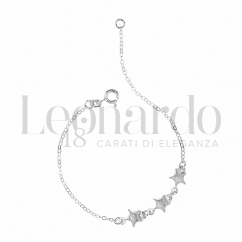 Finitura o soggetti Stella in Oro Bianco da 1,3gr.