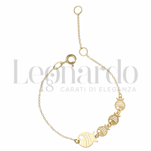 Finitura o soggetti Pesciolino in Oro Giallo da 1,4gr.