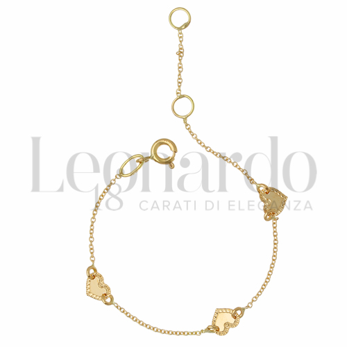 Finitura o soggetti Cuore in Oro Giallo da 1,1gr.