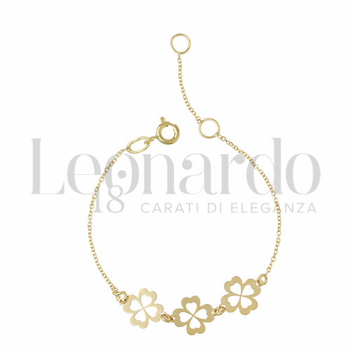 Finitura o soggetti Quadrifoglio in Oro Giallo da 1gr.