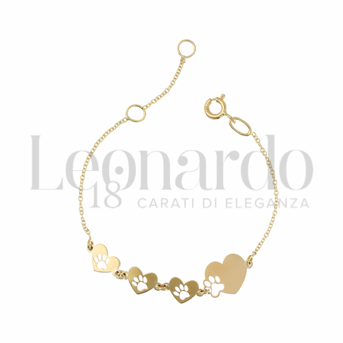 Finitura o soggetti Cuore in Oro Giallo da 1,5gr.