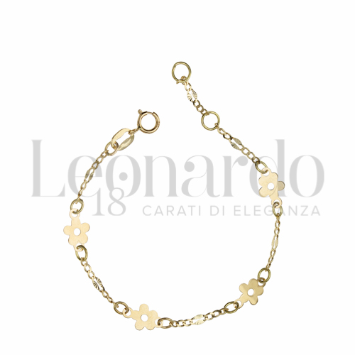 Finitura o soggetti Fiore in Oro Giallo da 1,2gr.