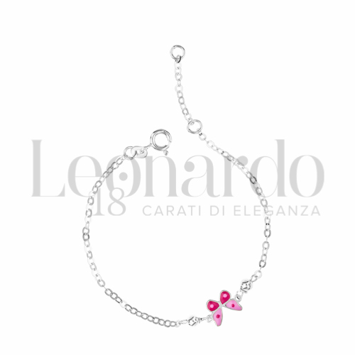 Finitura o soggetti Farfalla in Oro Bianco da 1,2gr.
