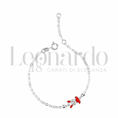 Finitura o soggetti Coniglio in Oro Bianco da 1,2gr.