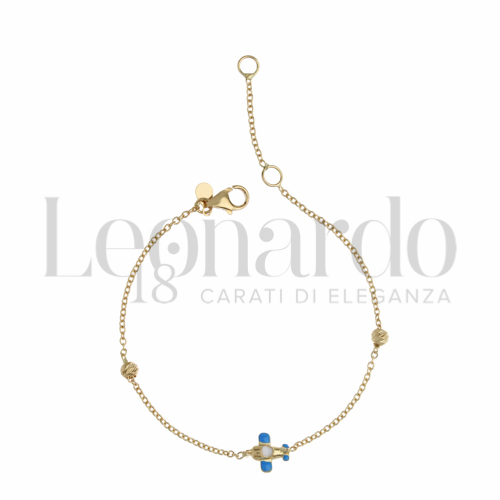 Finitura o soggetti Aereoplano in Oro Giallo da 1,4gr.