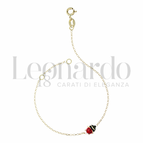 Finitura o soggetti Coccinella in Oro Giallo da 1gr.