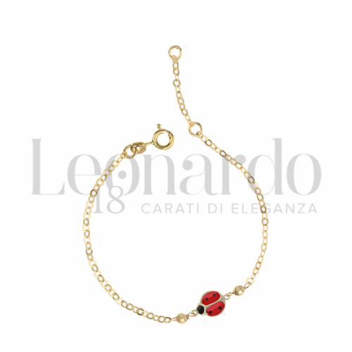 Finitura o soggetti Coccinella in Oro Giallo da 1,2gr.