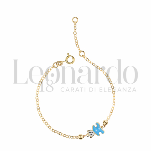 Finitura o soggetti Orsetto in Oro Giallo da 1,2gr.
