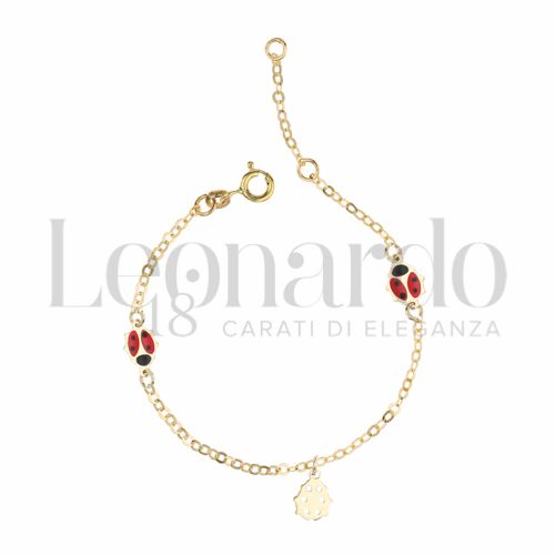 Finitura o soggetti Coccinella in Oro Giallo da 1,4gr.