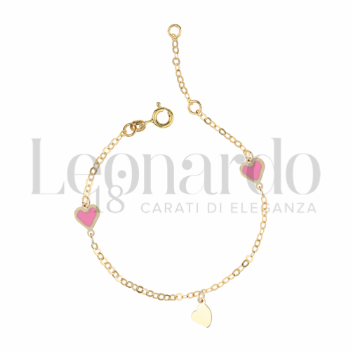 Finitura o soggetti Cuore in Oro Giallo da 1,4gr.