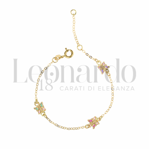 Finitura o soggetti Smaltato in Oro Giallo da 1,4gr.
