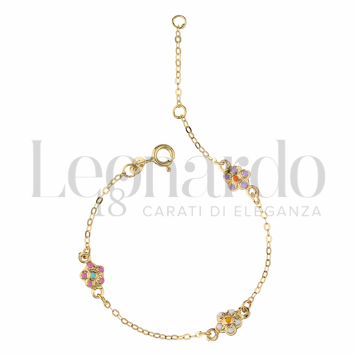 Finitura o soggetti Smaltato in Oro Giallo da 1,6gr.
