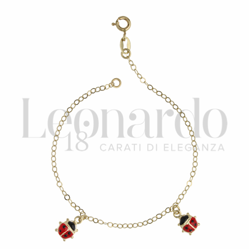Finitura o soggetti Coccinella in Oro Giallo da 1,6gr.