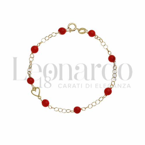 Finitura o soggetti Cuore in Oro Giallo da 1,4gr.