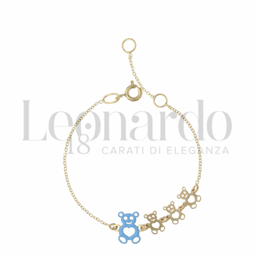 Finitura o soggetti Orsetto in Oro Giallo da 1,2gr.
