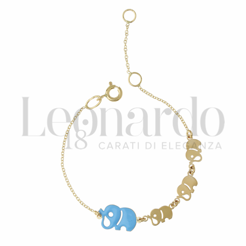 Finitura o soggetti Elefante in Oro Giallo da 1,7gr.