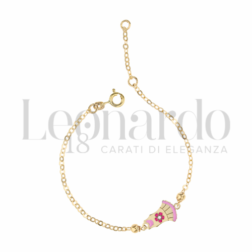 Finitura o soggetti Vestito in Oro Giallo da 1,3gr.