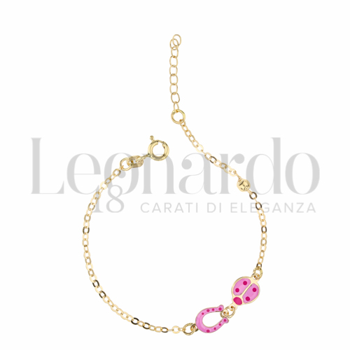 Finitura o soggetti Smaltato in Oro Giallo da 1,4gr.
