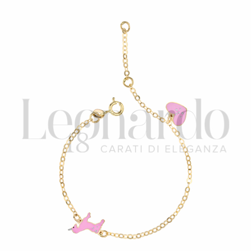 Finitura o soggetti Smaltato in Oro Giallo da 1,3gr.