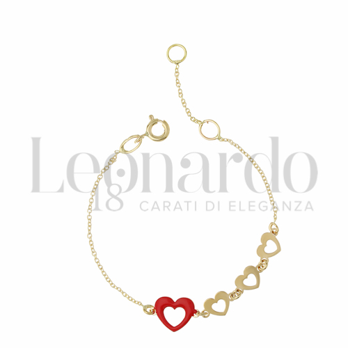 Finitura o soggetti Cuore in Oro Giallo da 1,2gr.