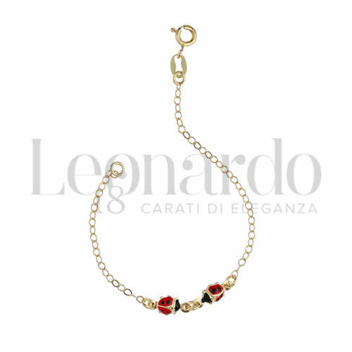 Finitura o soggetti Coccinella in Oro Giallo da 1gr.