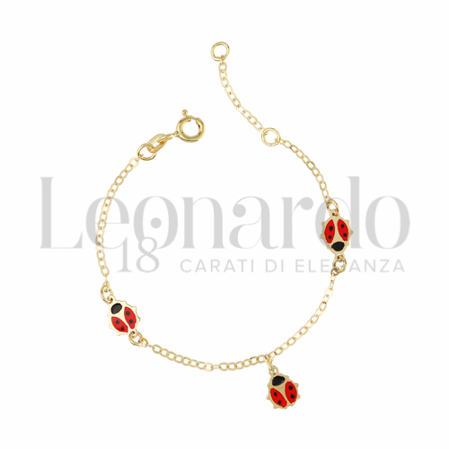 Finitura o soggetti Coccinella in Oro Giallo da 1,3gr.