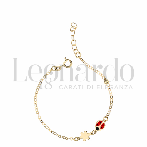 Finitura o soggetti Smaltato in Oro Giallo da 1,3gr.
