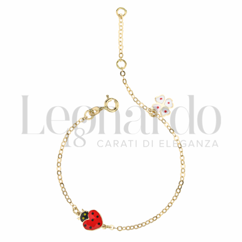 Finitura o soggetti Smaltato in Oro Giallo da 1,3gr.