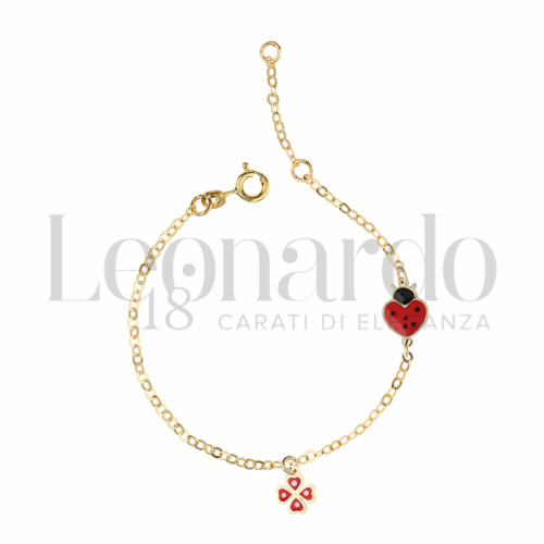 Finitura o soggetti Smaltato in Oro Giallo da 1,3gr.
