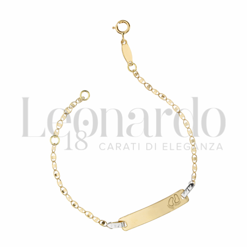 Finitura targa o elementi Piedini in Oro Giallo e Oro Bianco da 1gr.