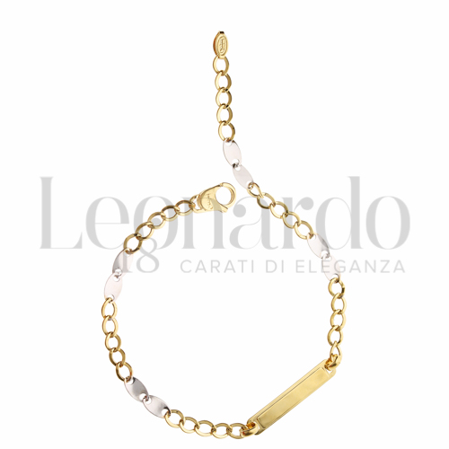 in Oro Giallo e Oro Bianco da 1,7gr.