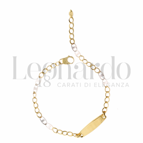 in Oro Giallo e Oro Bianco da 1,7gr.