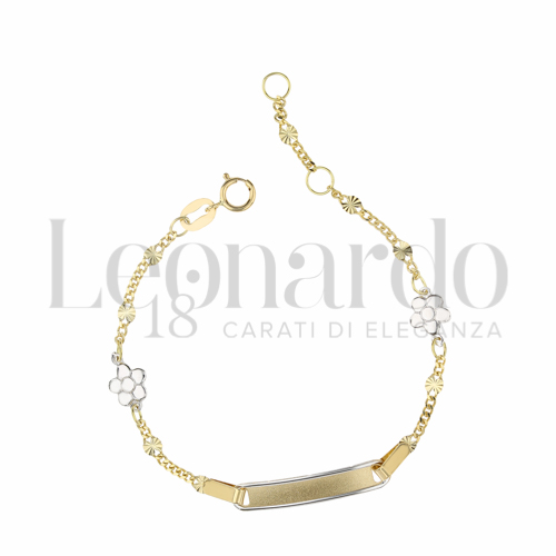 Finitura targa o elementi Satinata in Oro Giallo e Oro Bianco da 1,6gr.