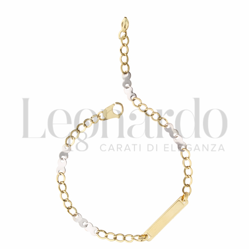 in Oro Giallo e Oro Bianco da 1,7gr.