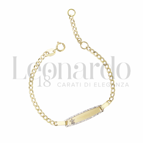 Finitura targa o elementi Satinata in Oro Giallo e Oro Bianco da 1,5gr.