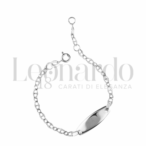 Finitura o elementi Lucida in Oro Bianco da 1,6gr.
