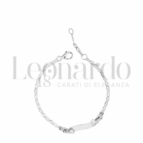Finitura o elementi Lucida in Oro Bianco da 1,8gr.