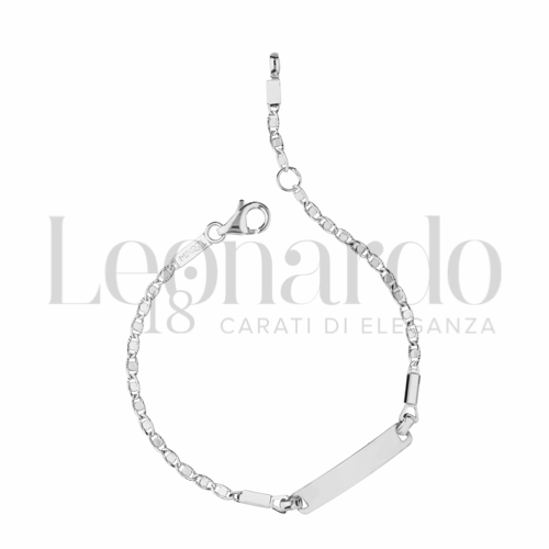 Finitura o elementi Lucida in Oro Bianco da 1,8gr.