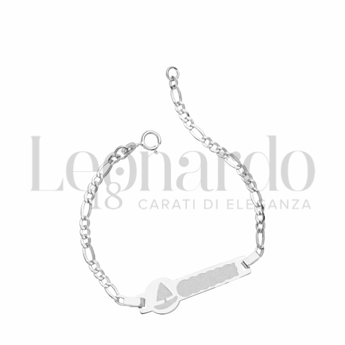 Finitura targa o elementi Barca a vela in Oro Bianco da 1,6gr.