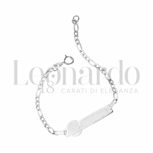 Finitura o elementi Elefante in Oro Bianco da 1,4gr.