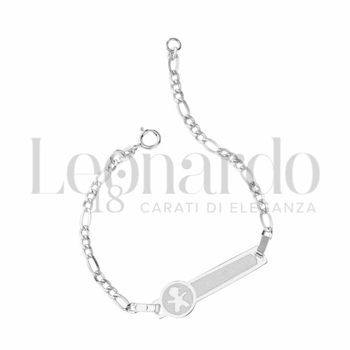 Finitura o elementi Maschietto in Oro Bianco da 1,4gr.