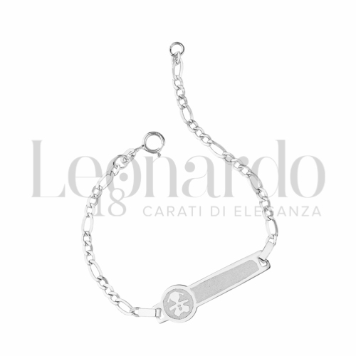 Finitura o elementi Femminuccia in Oro Bianco da 1,4gr.