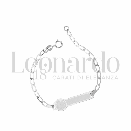 Finitura targa o elementi Orologio in Oro Bianco da 1,5gr.