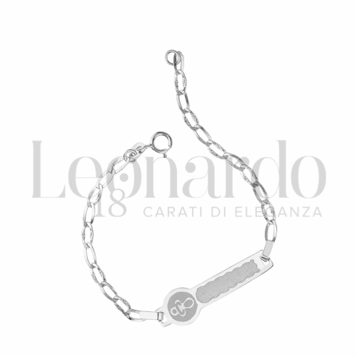 Finitura o elementi Ciuccio in Oro Bianco da 1,3gr.