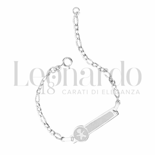 Finitura o elementi Maschietto in Oro Bianco da 1,3gr.