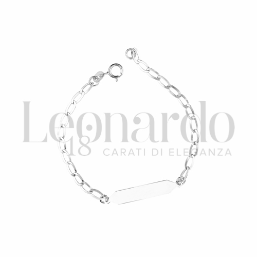Finitura o elementi Lucida in Oro Bianco da 1,1gr.